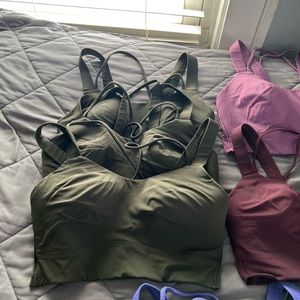 Lululumon Like A Cloud longline bras c/dd